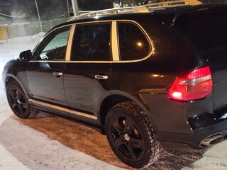 2007 Porsche Cayenne S I Рестайлинг (957), чёрный, 1340000 рублей, вид 1