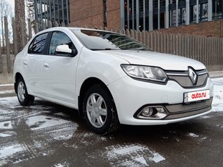 2017 Renault Logan II, белый, 599000 рублей, вид 3