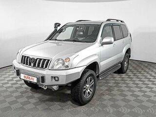 2005 Toyota Land Cruiser Prado 5-speed 120 Series, серебристый, 1950000 рублей, вид 1