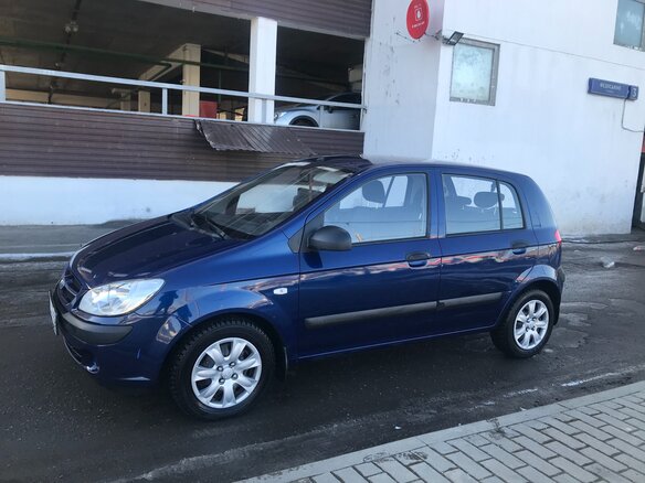 2008 Hyundai Getz I Рестайлинг, синий