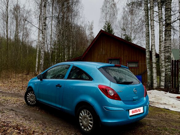2011 Opel Corsa D Рестайлинг II, голубой, 420000 рублей - вид 7