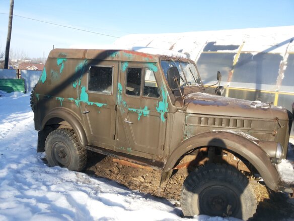 1966 ГАЗ 69А, зелёный, 180000 рублей