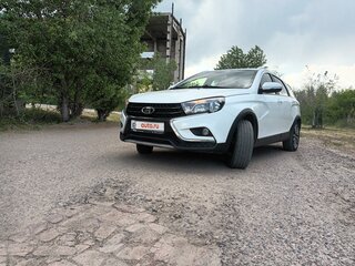 2018 Lada (ВАЗ) Vesta SW Cross I, белый, 1110000 рублей, вид 4