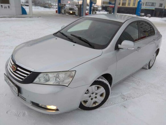 2014 Geely Emgrand EC7, серебристый