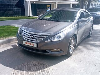 2011 Hyundai Sonata VI (YF), серый, 1000000 рублей, вид 1
