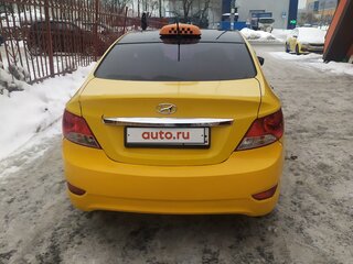 2014 Hyundai Solaris I, жёлтый, 850000 рублей, вид 1