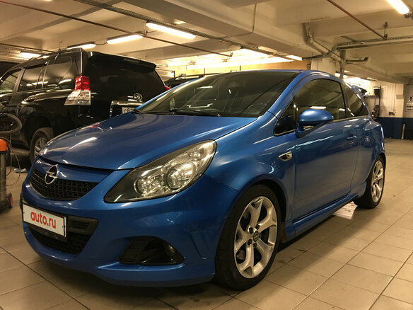 2008 Opel Corsa OPC D, голубой - вид 7