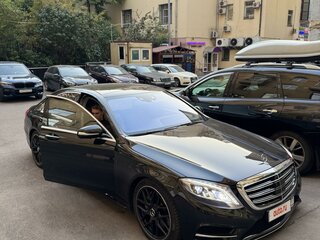 2015 Mercedes-Benz S-Класс 500 Long VI (W222, C217), чёрный, 3800000 рублей, вид 5