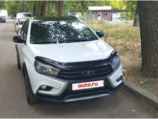 2018 Lada (ВАЗ) Vesta SW Cross I, белый, 1340000 рублей, вид 4