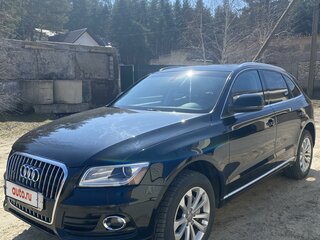 2012 Audi Q5 I (8R) Рестайлинг, чёрный, 1400000 рублей, вид 1