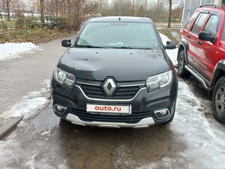 2019 Renault Logan Stepway II Рестайлинг, чёрный, 780000 рублей, вид 1