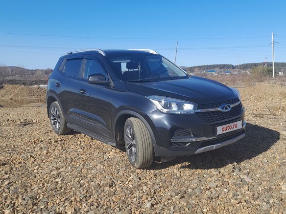 2020 Chery Tiggo 4 I Рестайлинг, чёрный, 1750000 рублей - вид 1