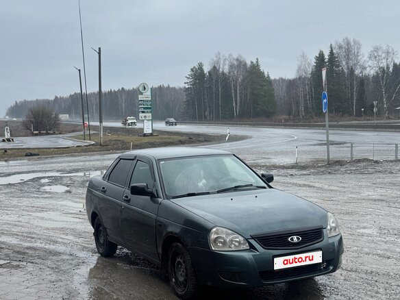 2008 Lada (ВАЗ) Priora I, серый, 250000 рублей - вид 6