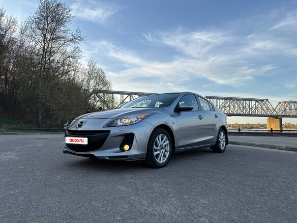 2012 Mazda 3 II (BL) Рестайлинг, серебристый, 1090000 рублей