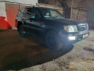 2006 Toyota Land Cruiser 100 Series Рестайлинг 2, чёрный, 3000000 рублей, вид 4