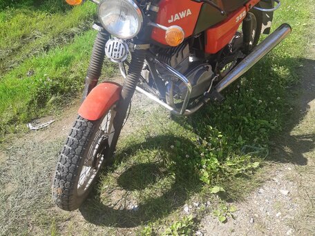 1990 Jawa 350/638, красный, 220000 рублей, вид 4