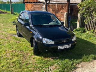 2011 Lada (ВАЗ) Kalina I, чёрный, 380000 рублей, вид 2