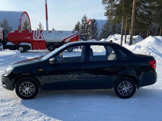 2014 Lada (ВАЗ) Granta I, синий, 550000 рублей, вид 2