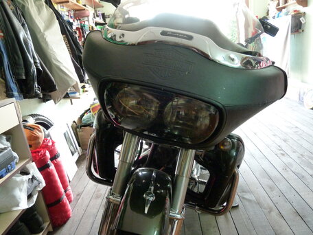 2004 Harley-Davidson Road Glide, чёрный, 700098 рублей, вид 4