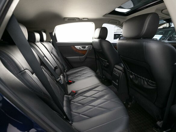 2014 Infiniti QX70, синий - вид 19