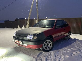 1997 Toyota Corolla VIII (E110), красный, 350000 рублей, вид 1