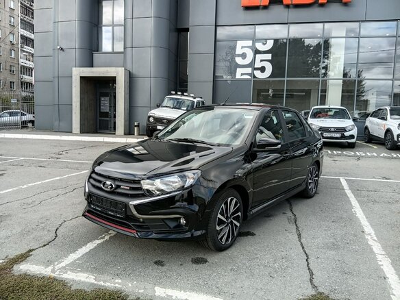 2026 Lada (ВАЗ) Granta Sport I Рестайлинг, чёрный, 1637000 рублей