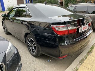 2017 Toyota Camry VII (XV50) Рестайлинг 2, чёрный, 2450000 рублей, вид 4