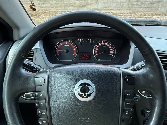 2013 SsangYong Actyon Sports II, красный, 950000 рублей - вид 7