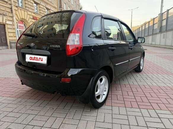 2012 Lada (ВАЗ) Kalina I, чёрный, 380000 рублей - вид 6