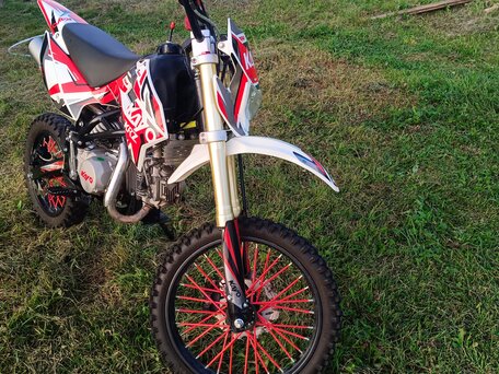 2019 Kayo Basic YX125, красный, 75000 рублей, вид 4