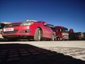 2007 Opel Astra GTC H Рестайлинг, красный, 435000 рублей - вид 1