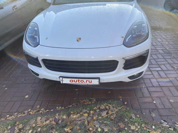2015 Porsche Cayenne S Diesel II Рестайлинг (958), белый, 5050000 рублей - вид 1