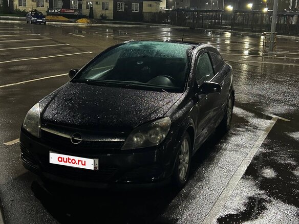 2007 Opel Astra GTC H Рестайлинг, чёрный, 350000 рублей - вид 1