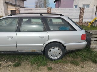 1994 Audi A6 I (C4), серебристый, 350000 рублей, вид 5