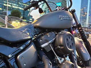 2019 Harley-Davidson Street Bob, серый, 1190000 рублей, вид 4