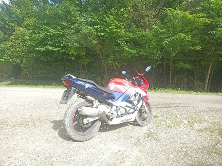 1998 Honda CBR 600F, красный, 320000 рублей, вид 5