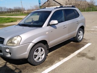 2006 Hyundai Tucson I, серебристый, 880000 рублей, вид 1