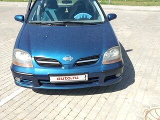 2001 Nissan Almera Tino I, синий, 303942 рублей, вид 1