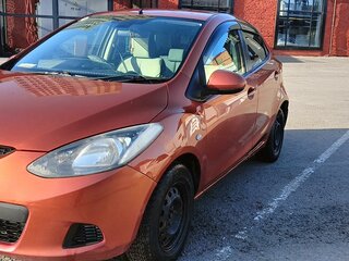 2009 Mazda Demio III (DE), оранжевый, 480000 рублей, вид 3