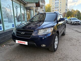 2008 Hyundai Santa Fe II, синий, 1170000 рублей, вид 2