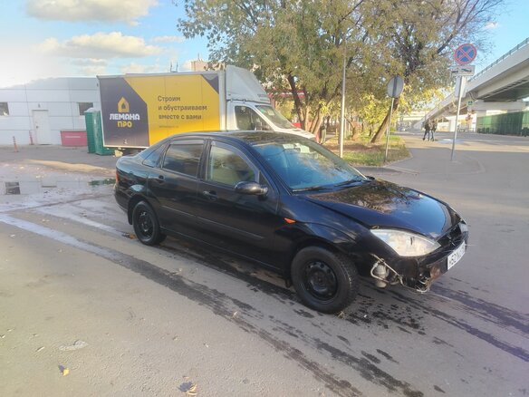 2003 Ford Focus I Рестайлинг, чёрный, 100000 рублей - вид 5