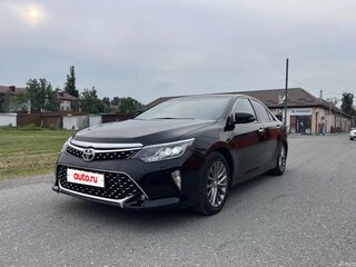 2012 Toyota Camry VII (XV50), чёрный, 1240000 рублей, вид 1