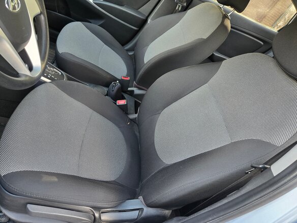 2012 Hyundai Solaris I, серый - вид 7