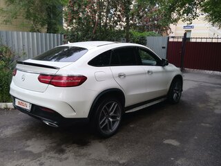 2017 Mercedes-Benz GLE Coupe 350 d I (C292), белый, 5900000 рублей, вид 4