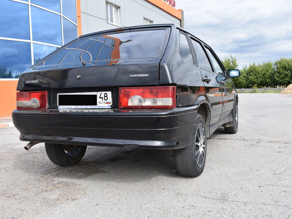 2009 Lada (ВАЗ) 2114, чёрный, 210000 рублей - вид 9