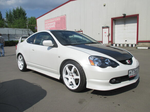 2004 Acura RSX I, белый - вид 2