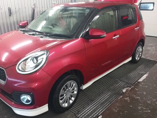 2017 Daihatsu Boon III, красный, 1120000 рублей, вид 1