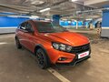 2019 Lada (ВАЗ) Vesta SW Cross I, оранжевый, 720000 рублей - вид 3