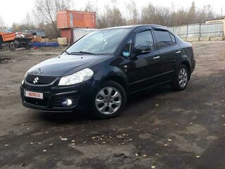 2010 Suzuki SX4 I (Classic) Рестайлинг, чёрный, 560000 рублей, вид 1