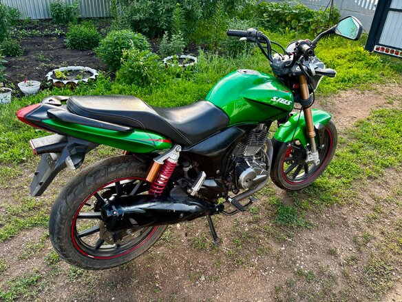 2012 Stels Flame 200, зелёный, 78000 рублей - вид 1